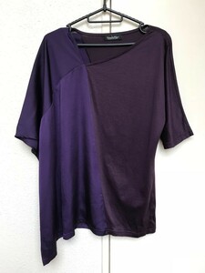 美品☆トルネードマート☆アシンメトリー ドルマン 半袖カットソー/Tシャツ/size:フリー/Tornado Mart/TCS-3221/定価:10,290円/メンズ