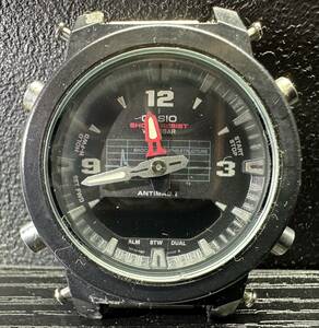 腕時計 CASIO G-SHOCK G-100 2327 ST. STEEL CASED IN MALAYSIA WATER RESIST 20BAR カシオ Gショック 41.02g メンズ 9D209WA
