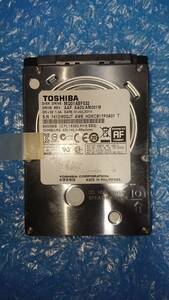 【中古】 TOSHIBA MQ01ABF032 320GB/8MB 5201時間使用 管理番号:D118