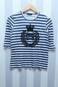 2-5637A/tricot COMME des GARCONSSHC 7分袖マリンボーダーTシャツトリコ コムデギャルソン 送料200円 