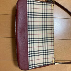 送料無料　BURBERRY バーバリー ◇チェック ハンドバッグ　肩掛けカバー