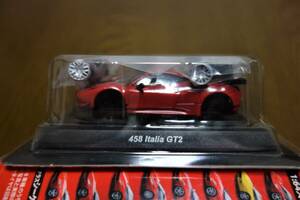 【匿名配送】京商フェラーリコレクション9の458 Italia GT2の赤色 458イタリアGT2