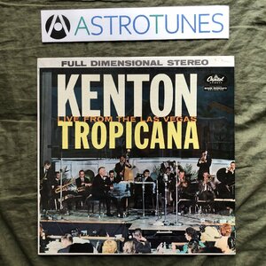 原信夫Collection 美盤 激レア 1961年 米国 本国オリジナルリリース盤 Stan Kenton LPレコード Kenton Live From The Las Vegas Tropicana