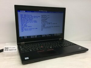 ジャンク/ LENOVO 20J9S29X00 ThinkPad L570 Intel Core i3-7100U メモリ8.19GB HDD500.1GB 【G22315】