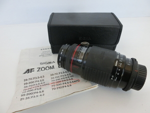 ●シグマ SIGMA ZOOM AF-APO 75-300mm F4.5-5.6