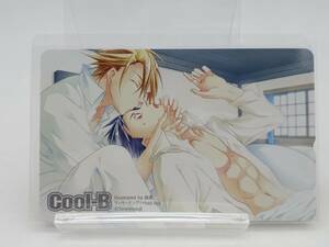 未使用テレカ【 Cool-B 由良 ラッキードッグ BL ボーイズラブ 3 】検索タグ) テレホンカード アニメ ゲーム 希少品 保管品 HT