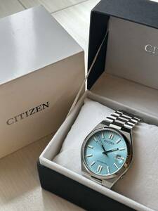 シチズン　CITIZEN　TSUYOSAツヨサコレクション　NJ0151-88　 ティファニー　ターコイズ　新品（コマ調整未実施）