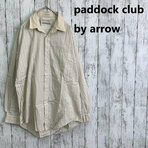 tailored by arrow★長袖 シャツ Paddock Club メンズ★サイズL　10-123　