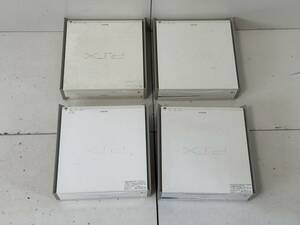 SONY ハードディスク搭載 DVDレコーダー PSX 4台 DESR-5000×1/ 5100×2/ 5500×1 本体のみ コントローラー欠 動作未確認 ジャンク PS PS2
