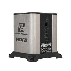 MOFO1-3KD 斬新なデザイン Class D 1ch Max.3000W パワーアコースティック Power Acoustik