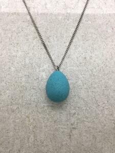 LOEWE◆EGG NECKLACE/エッグ/ネックレス/-/カラーストーン/SLV/トップ有/0010143048//