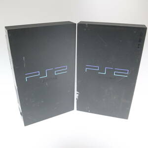 ジャンク ソニー プレイステーション 2 PS2 本体 SCPH-18000 / SCPH-50000 2台セット 動作不良品