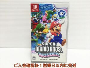 【1円】新品 Switch スーパーマリオブラザーズ ワンダー ゲームソフト 未開封 状態良好 1A0001-010mk/G1