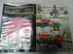 『鉢作り、鉢植え・プランター園芸』【カラー園芸入門】 書籍2点組　中古