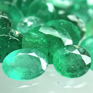 ［天然エメラルドおまとめ］ A 50ct 裸石 宝石 emerald ベリル jewelry ジュエリー beryl EA1 ☆