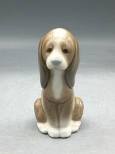 国内発送 リヤドロ 犬 置物 フィギュリン 陶器 陶器人形 (63-60-382)