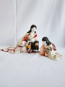 博多人形 日本人形 郷土玩具 貝遊び 当時物 コレクション アンティーク 置物 人形 昭和レトロ オールド(050808)