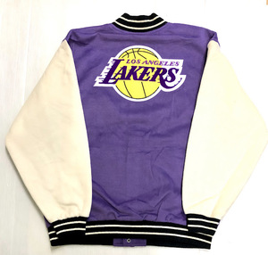BH99)FISLL Los Angeles Lakers Varsityジャケット/NBA/ ロサンゼルス・レイカーズ/L/B系HIPHOPUSサイズ