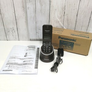 ④2228★ Panasonic コードレス電話機 RU・RU・RU VE-GDS18DL ブラウン