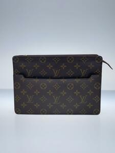 LOUIS VUITTON◆ポシェット・オム_モノグラム・キャンバス_BRW/PVC/BRW