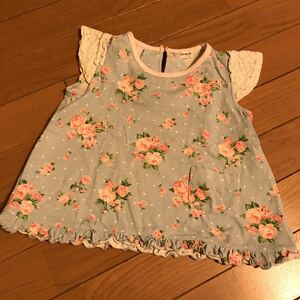 Combi mini★花柄カットソー★100★コンビミニ