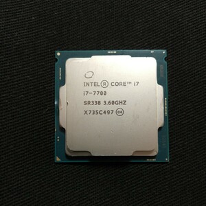 インテルCore i7 7700付属品なし