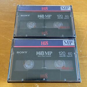 SONY Hi8 MP 8ミリピデオテープ 未開封2本