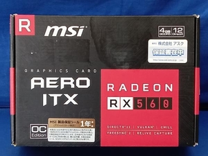 鴨072 MSI RADEON RX560 AERO ITX 4GB OC GRAPHICS CARD グラフィックボード グラフィックスカード