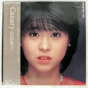 帯付き 松田聖子/CANARY/CBSSONY 28AH1666 LP