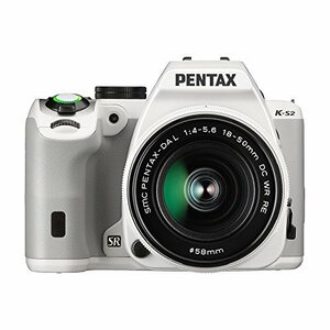 PENTAX デジタル一眼レフ PENTAX K-S2 18-50REキット (ホワイト) K-S2 18-5(中古品)