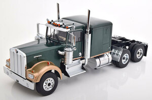 Road Kings 1/18　Kenworth W900　グリーン　トレーラー　ヘッド