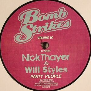 新品未使用 Nick Thayer VS Will Styles - Volume 15 12inchレコード　送料無料 (0695)
