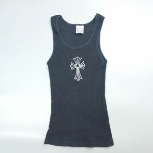 90s Chrome Hearts クロムハーツ USA製 クロスプリントタンクトップ ONE SIZE レディース