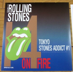 ★美品CD2枚組 The Rolling Stones 『TOKYO Stones Addict #1 On Fire Tour In JAPAN』ローリング・ストーンズ