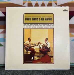 Merle Travis & Joe Maphis US Original T-2102 LP COUNTRY GUITAR ロカビリー