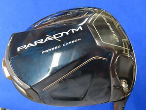 【中古】キャロウェイ　2023　PARADYM（パラダイム）ドライバー（10.5°）【S】Speeder 661 EVOLUTION VII（7）★HC、レンチなし