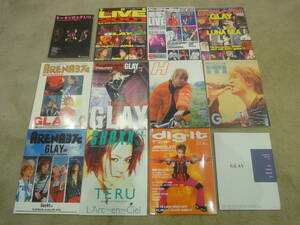 ★送料無料★当時物★GLAY本雑誌コレクション★全冊GLAY特集★12冊セット★GLAY☆グレイ★TERU★JIRO★TAKURO★HISASHI★