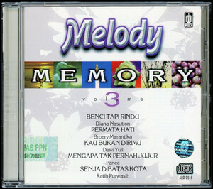 【CDコンピ/インドネシアポップス】Melody Memory Vol.3 / Diana Nasution / Broery Marantika / Dewi Yull / Ratih Purwasih / Koes Plus