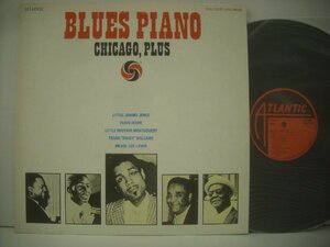 ■ LP 　V.A.(LITTLE JOHNNY JONES他) / BLUES PIANO CHICAGO PLUS ブルース・ピアノ─シカゴ・プラス 国内盤 ワーナー P-6187A ◇r50811