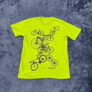 graniph グラニフ Tシャツ メンズサイズL Drahtesel サイクリング