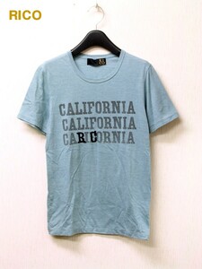 S 【RICO リコ カリフォルニア CALIFORNIA Tシャツ】