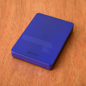 バッファロー ポータブルハードディスク Mini Station HD-PNF1.0U3-BL 1TB USB3.0 動作確認済み BUFFALO 2015年製 1000GB