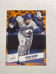 大谷翔平 2024 Topps Big League ORANGE パラレル ドジャース Shohei Ohtani Dodgers MLBカード