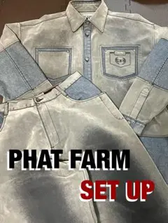 激レア!!PHAT FARM デニム スエード セットアップ!!