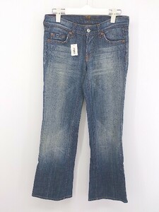 ◇ 7 for all mankind セブンフォーオールマンカインド ジーンズ デニム パンツ サイズ25 ブルー系 レディース P