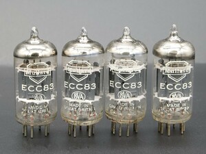 ♪♪Mullard ECC83/12AX7 NOS品クォッド #2717、フェイク品？♪♪