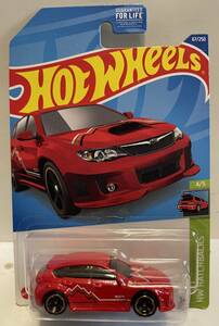 100円スタート！　HOT　WHEELS　SUBARU　WRX　STI　USカード版