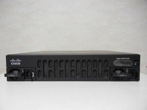 ★中古 Cisco 4000シリーズ（ISR4451-X/K9） 電源二重 初期化