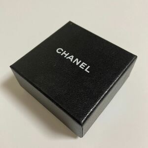 即決☆CHANEL シャネル 空箱 ヴィンテージ ブラック アクセサリー 箱 BOX 6.8×6.8×3.3cm