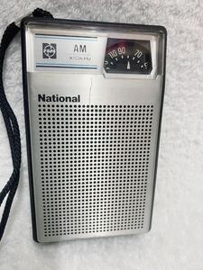 ★National　AM R-1016 ポータブルラジオ ラジオ　 動作確認